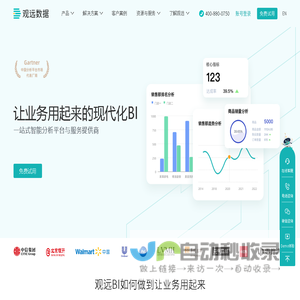 BI平台_现代化BI_让业务用起来的BI系统-观远数据